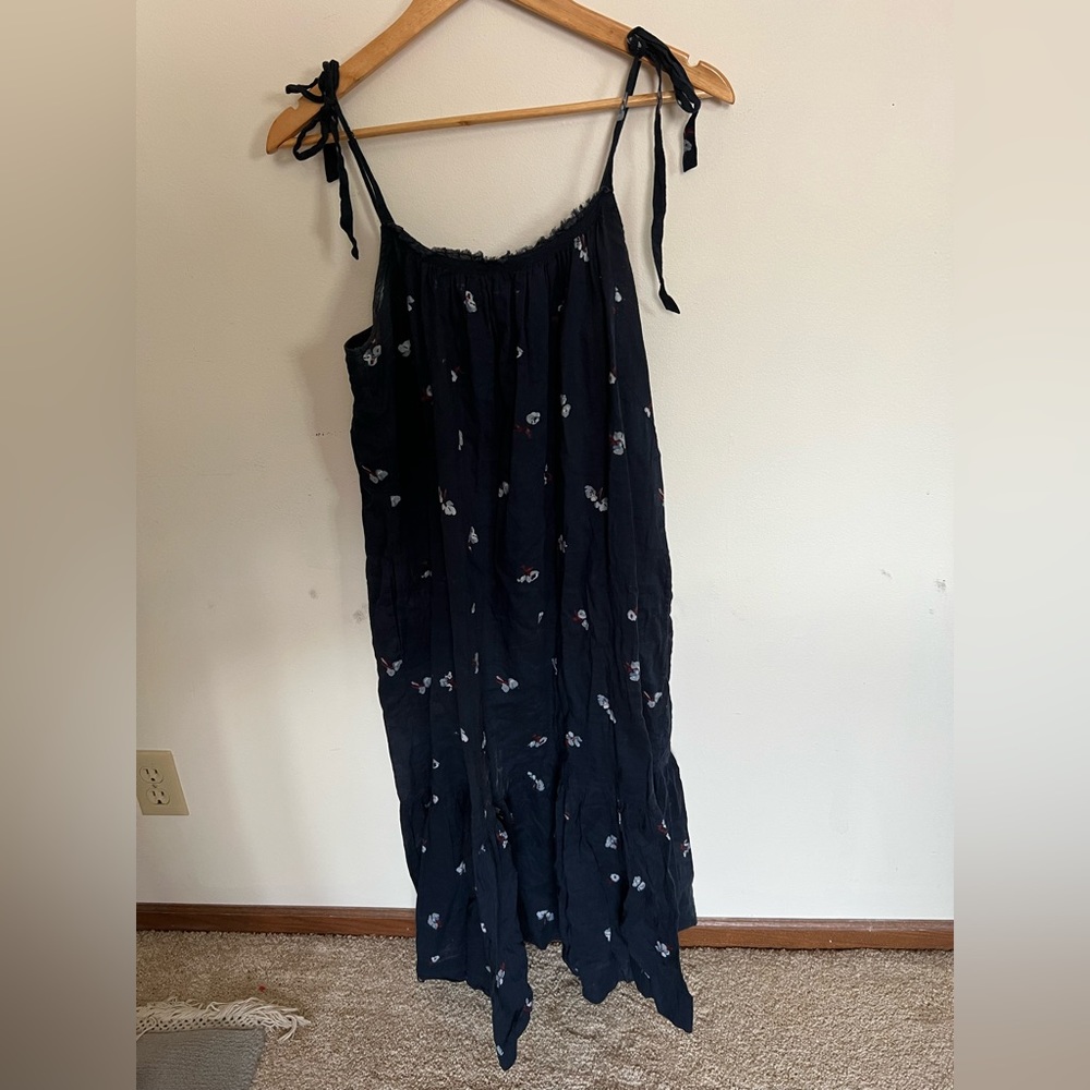 FINAL SALE Hatch Tie Shoulder Floral Maxi Dress - Picture 1 of 4